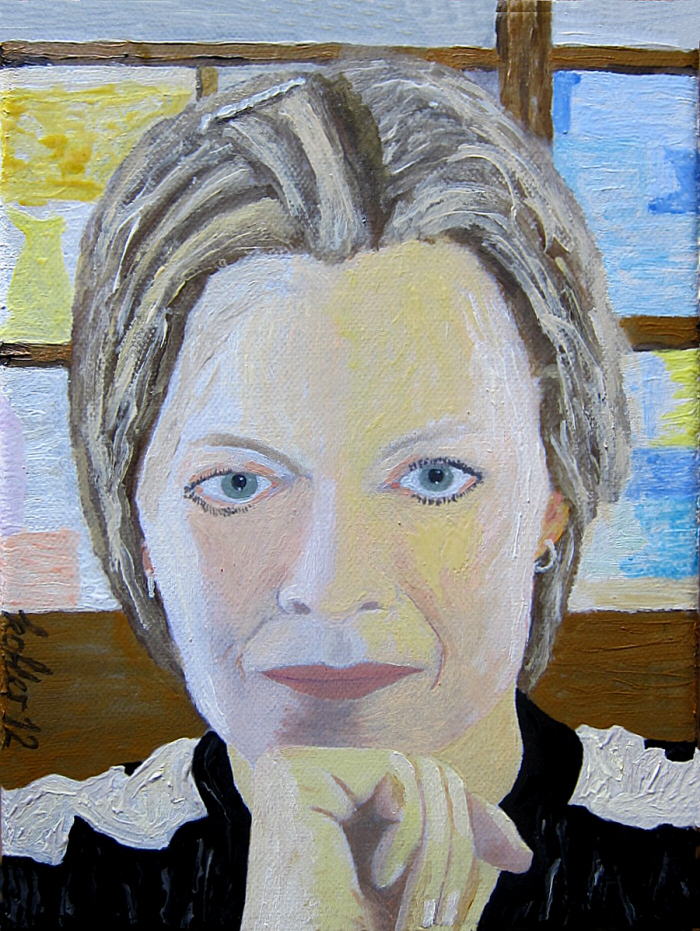 Painting: Eva portrait
