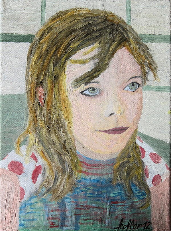 Painting: Isabel Portrait-2012