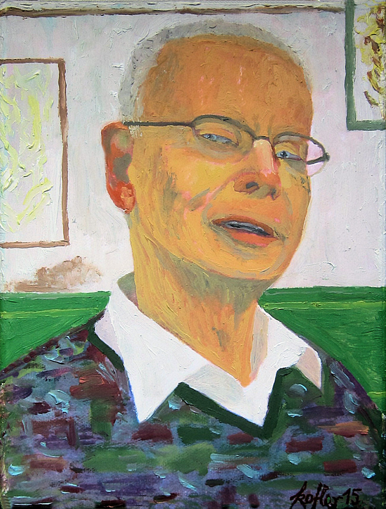 Painting: Joergen portrait