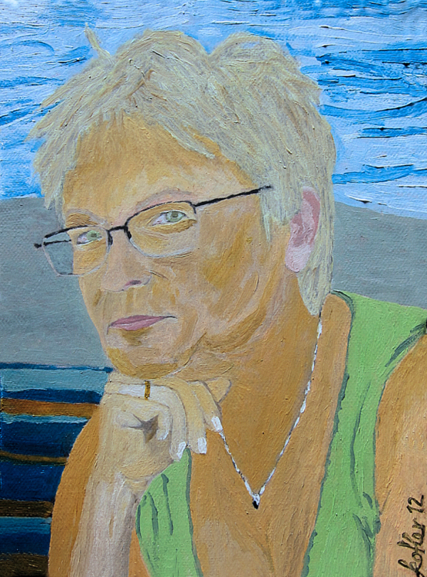 Painting: Margareta portrait