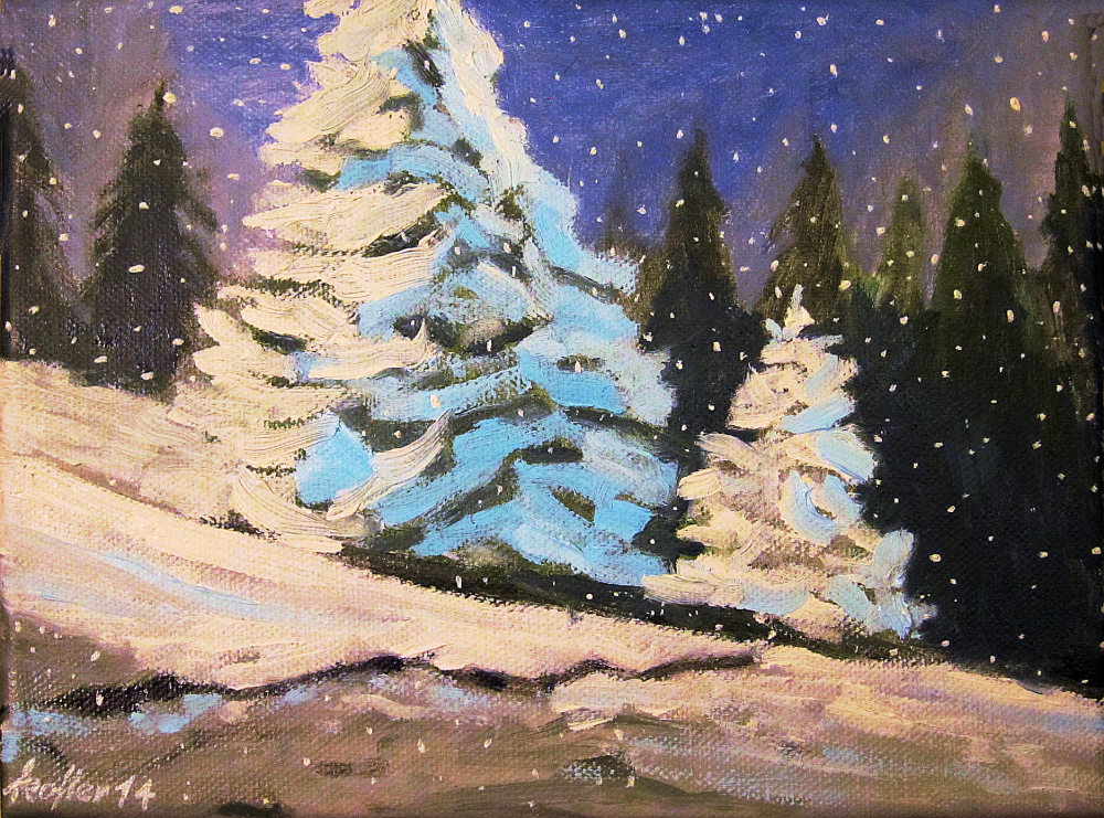 Painting: No Snow
