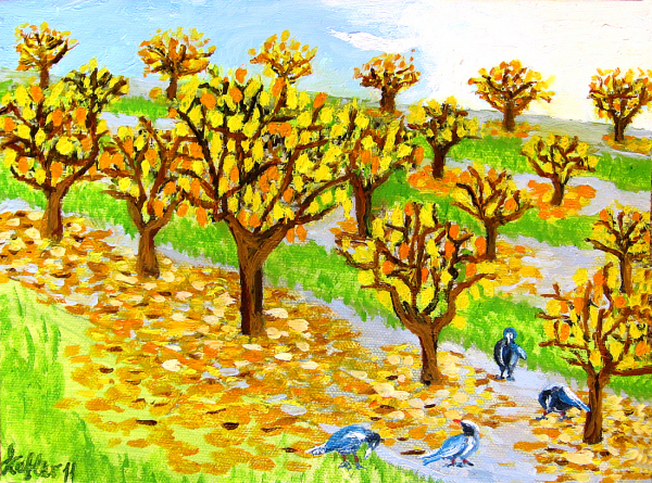 Painting: Orchard