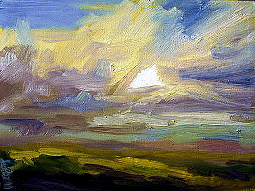 Painting: Clouds