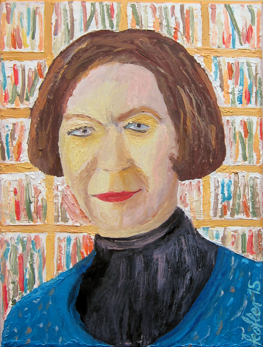 Painting: Trine portrait 2015