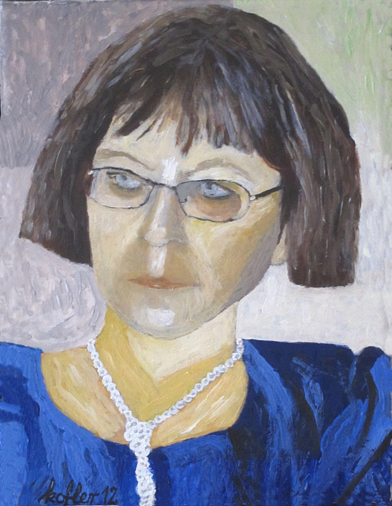 Painting: Trine portrait