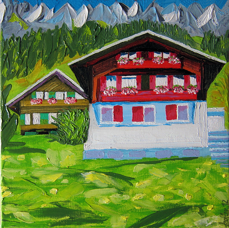 Painting: Summer in Tyrol