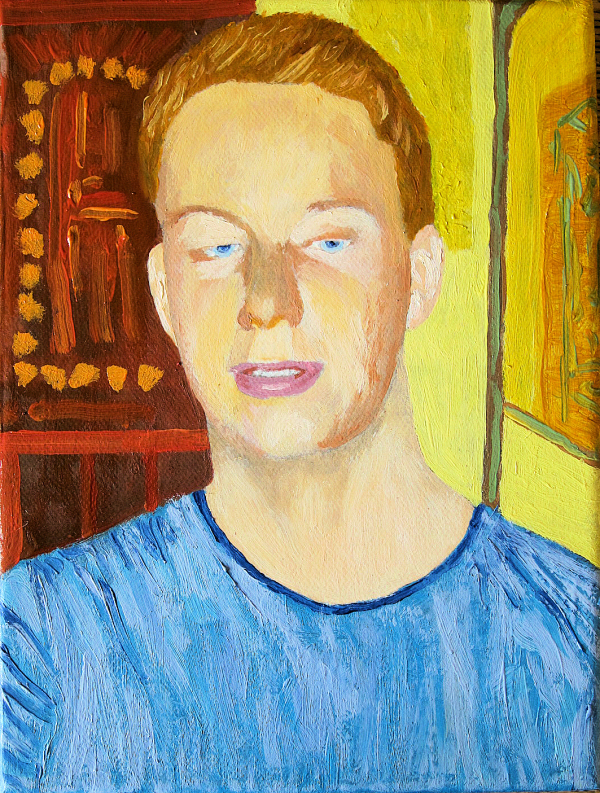 Painting: Vadim portrait