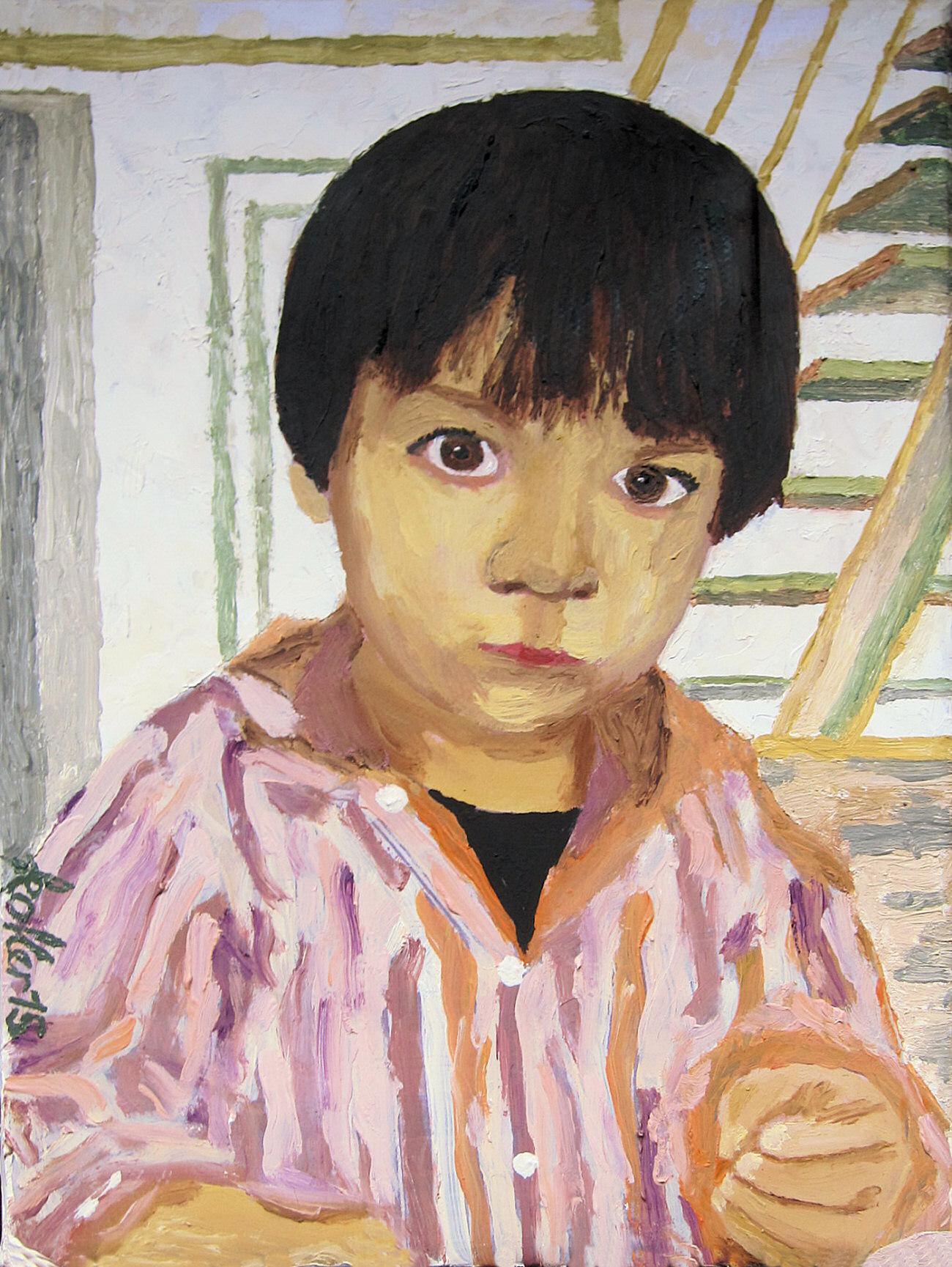 Painting: Vilbert portrait 2015